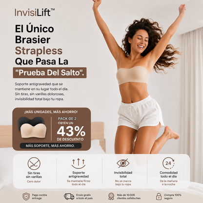 InvisiLift™: Soporte Total, Cero Incomodidad. Muévete Con Libertad.